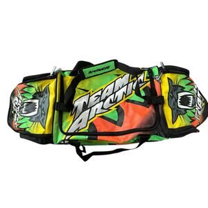 Vintage Team Arctic Cat Snowmobile Oversized Shoulder Strap Duffle Bag VTG